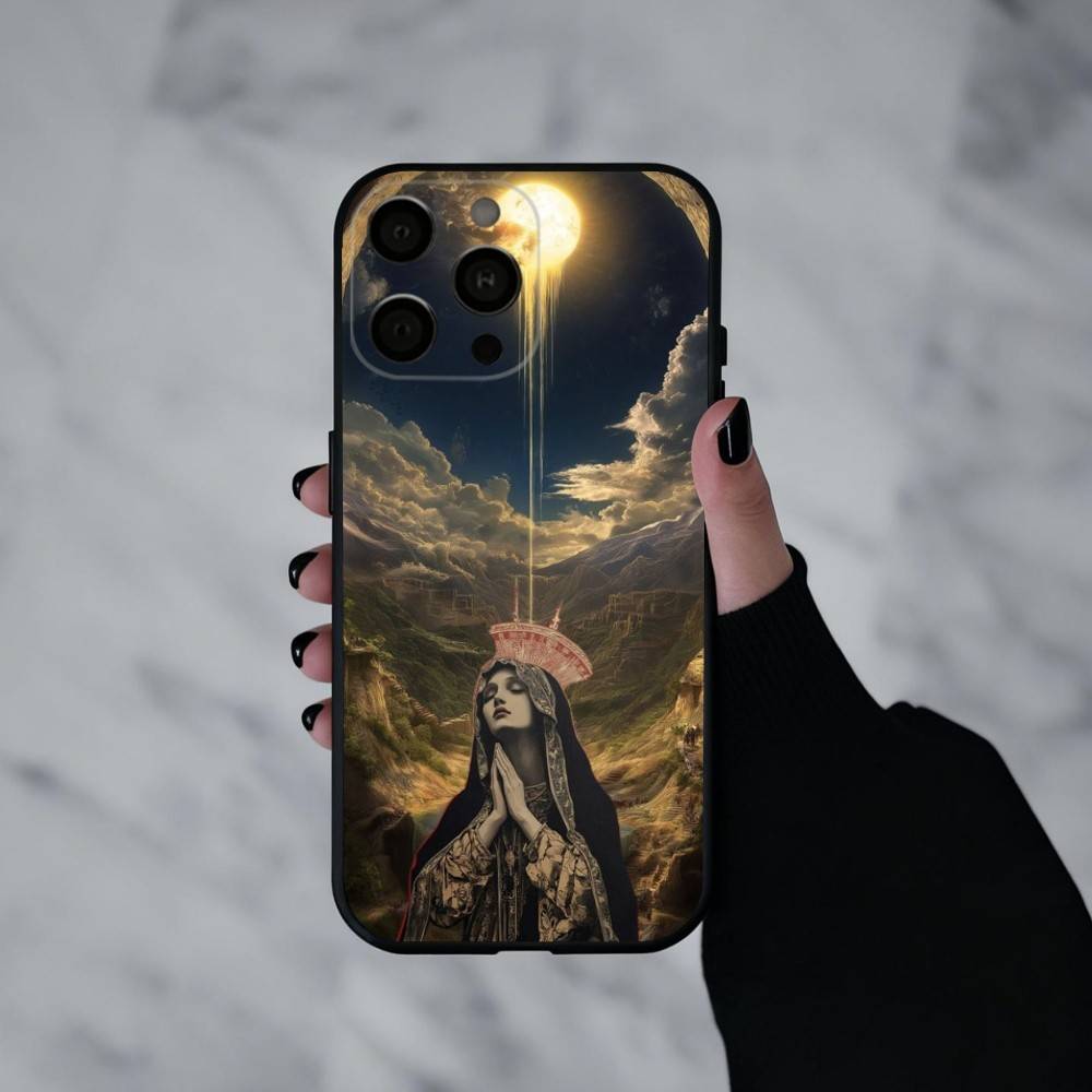Virgin De Guadalupe Phone Case For iPhone 17pro,16,15,14,13,12,11 Plus,Pro Max,XS,Soft Silicone Black Cover iPhone17
Virgin De Guadalupe Phone Case For iPhone 17pro,16,15,14,13,12,11 Plus,Pro Max,XS,Soft Silicone Black Cover iPhone17
