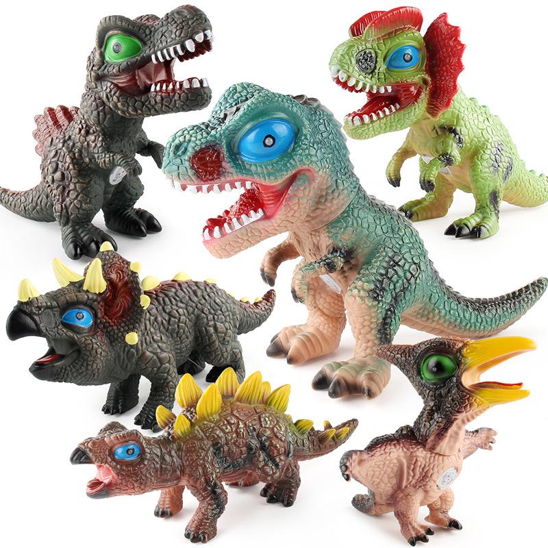Jurassic Animals Can Make Sounds, Simulate Tyrannosaurus Rex Stegosaurus, Pinch It, Call It Soft Glue, Dinosaur Animal Ornament Model
Jurassic Animals Can Make Sounds, Simulate Tyrannosaurus Rex Stegosaurus, Pinch It, Call It Soft Glue, Dinosaur Animal Ornament Model