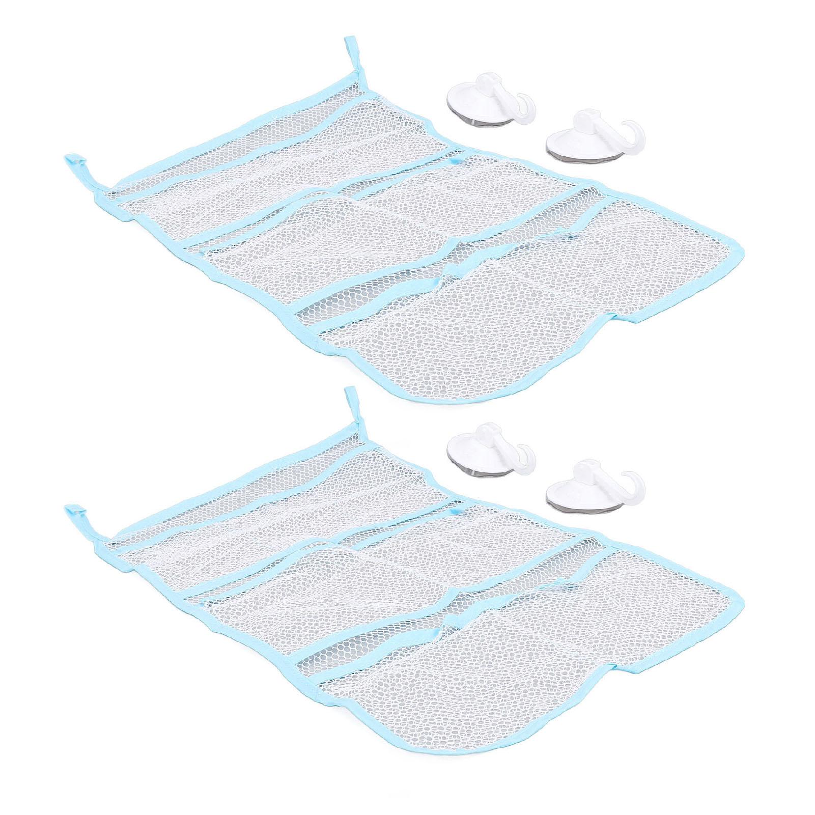 2 комплекта для хранения туалетных принадлежностей в ванной, сетчатая сумка, подвесная сетка с несколькими карманами и присоской
2 комплекта для хранения туалетных принадлежностей в ванной, сетчатая сумка, подвесная сетка с несколькими карманами и присоской