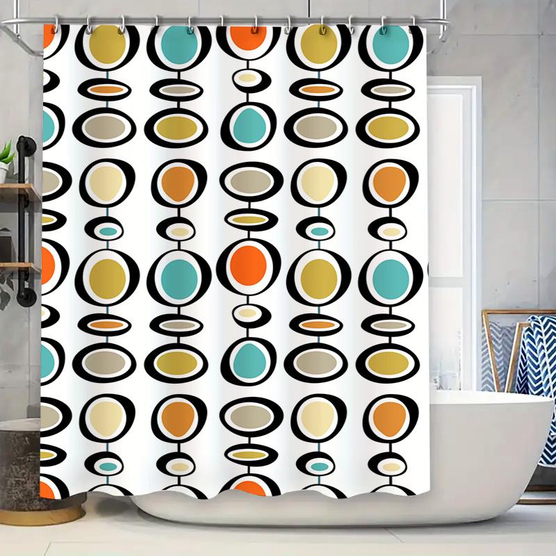 Vintage Brick Pattern Shower Curtain Waterproof Fabric for Bathroom Decorations in Red White Colorway with Metal Rings 90x180cm
Vintage Brick Pattern Shower Curtain Waterproof Fabric for Bathroom Decorations in Red White Colorway with Metal Rings 90x180cm
