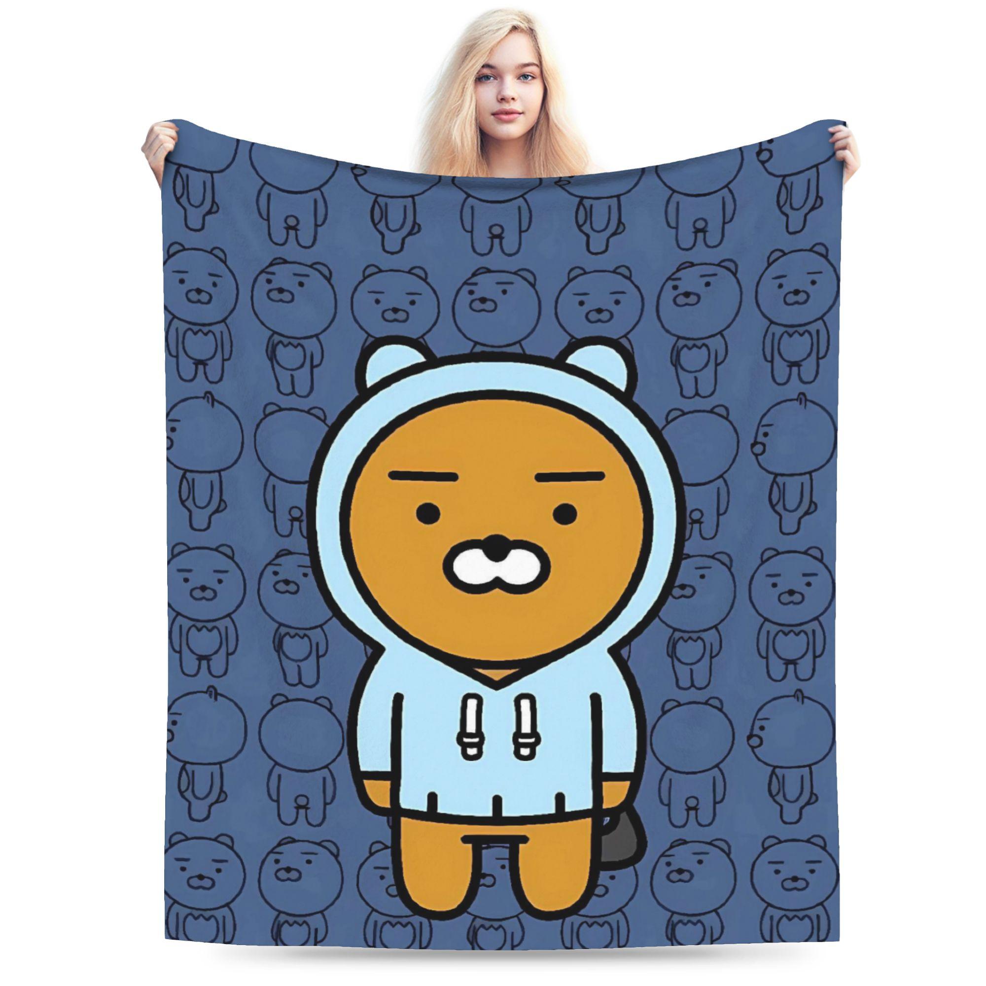K-Kakaos F-Friends Flannel Blanket Winter Choonsik Warm Soft Throw Blanket for Students Bedroom Novelty Bedspread Sofa Bed Cover 75cmx90cm
K-Kakaos F-Friends Flannel Blanket Winter Choonsik Warm Soft Throw Blanket for Students Bedroom Novelty Bedspread Sofa Bed Cover 75cmx90cm