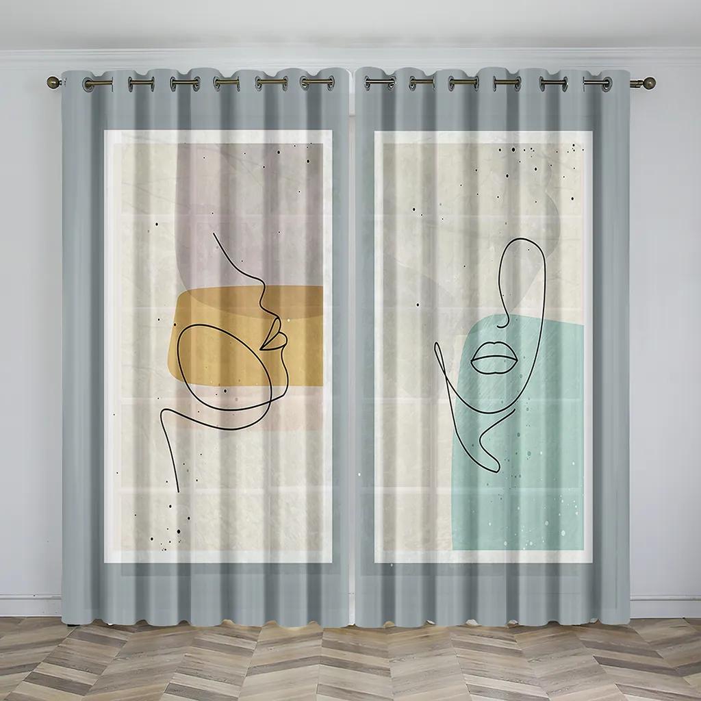 Абстрактные портреты цифровая печать шторы геометрическое искусство тонкие оконные шторы для кухни, гостиной, спальни, офиса 2 шт Small W50H60(CM)x2&Grommet Top
Абстрактные портреты цифровая печать шторы геометрическое искусство тонкие оконные шторы для кухни, гостиной, спальни, офиса 2 шт Small W50H60(CM)x2&Grommet Top