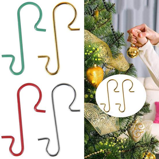 Hanging Hooks Exquisite Easy to Install Innovative Multi-Color S-shaped Iron Christmas Hanger Hook for Garden
Hanging Hooks Exquisite Easy to Install Innovative Multi-Color S-shaped Iron Christmas Hanger Hook for Garden