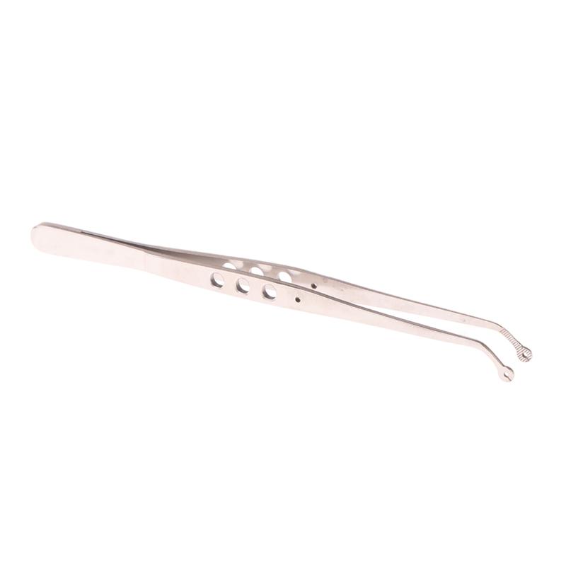 1Pcs Dental Surgical Suture Tweezer Tip With Hole Operation Stitching Tweezer Suture Corn Tweezers Dressing Forceps Serrated Tip one size
1Pcs Dental Surgical Suture Tweezer Tip With Hole Operation Stitching Tweezer Suture Corn Tweezers Dressing Forceps Serrated Tip one size