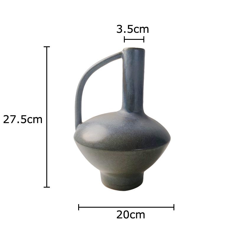 Abstract Art Ceramic Vase Round Handle Plant Pots Table Decoration Flowers Arrangement Modern Floral Vases Room Aesthetic Decor
Abstract Art Ceramic Vase Round Handle Plant Pots Table Decoration Flowers Arrangement Modern Floral Vases Room Aesthetic Decor