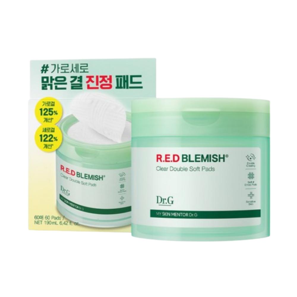 Dr.G Red Blemish Clear Двойные мягкие пэды 60 шт. 190 мл
Dr.G Red Blemish Clear Двойные мягкие пэды 60 шт. 190 мл