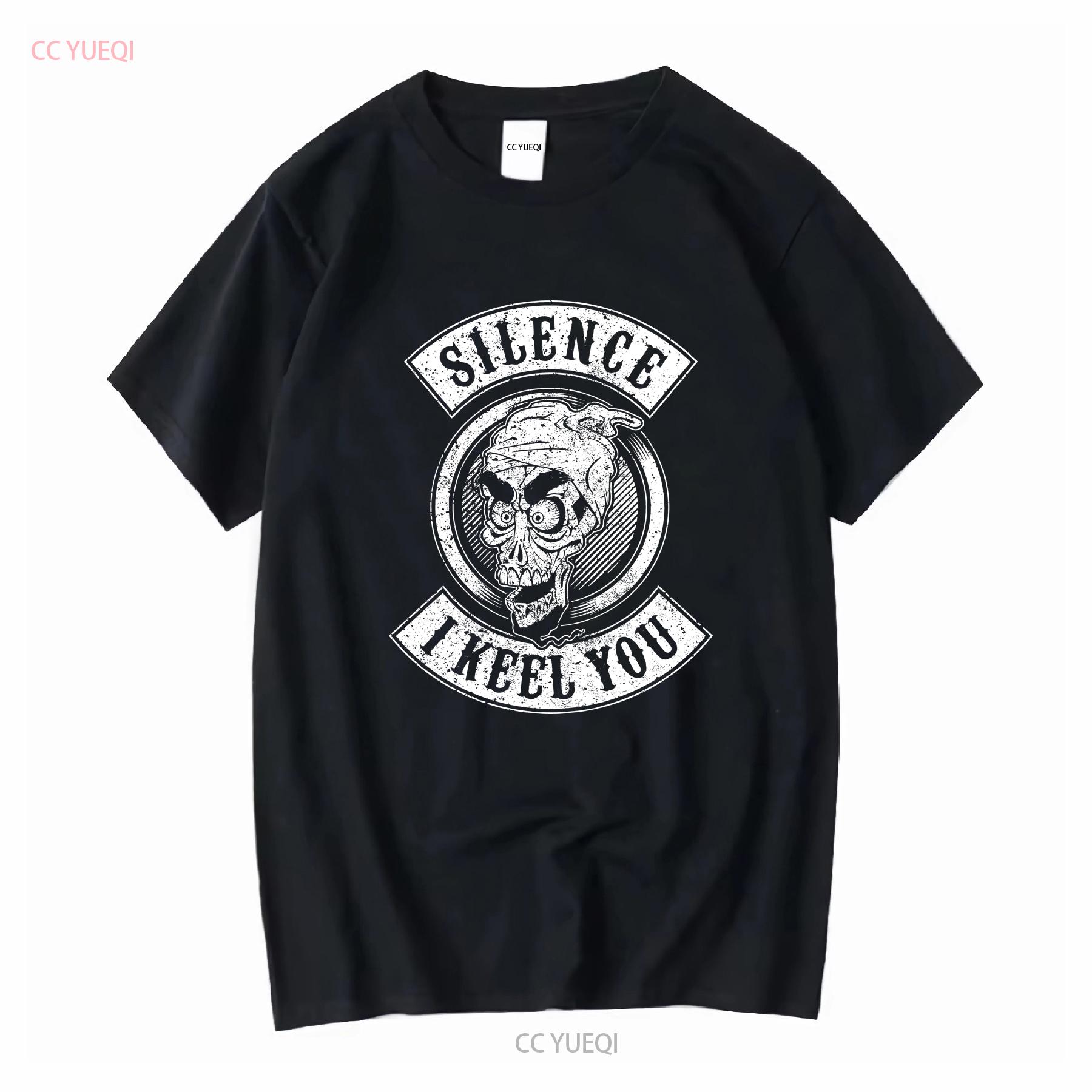 Jeff Dunham Sons of Achmed Comedian Comedy Fun Silence I Keel You T Shirt Size S long or short sleeves vintage Washed 4XL
Jeff Dunham Sons of Achmed Comedian Comedy Fun Silence I Keel You T Shirt Size S long or short sleeves vintage Washed 4XL