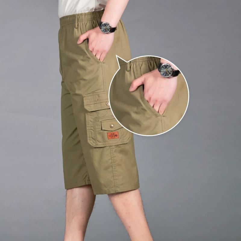 Укороченные брюки, мужские спортивные брюки-карго с несколькими карманами, свободный крой, стильные, со средней талией, на открытом воздухе для мужчин 4XL хаки
Укороченные брюки, мужские спортивные брюки-карго с несколькими карманами, свободный крой, стильные, со средней талией, на открытом воздухе для мужчин 4XL хаки