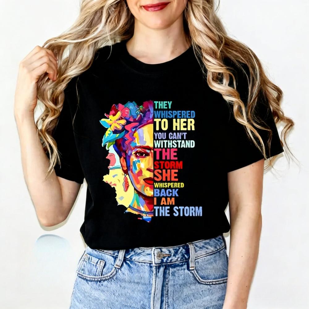 I Am The Storm TShirt Frida Kahlo Shirt Feminist TShirt Mexican Women Fashion Tee Strong Womens Rights Gift Short Sleeve 4XL
I Am The Storm TShirt Frida Kahlo Shirt Feminist TShirt Mexican Women Fashion Tee Strong Womens Rights Gift Short Sleeve 4XL