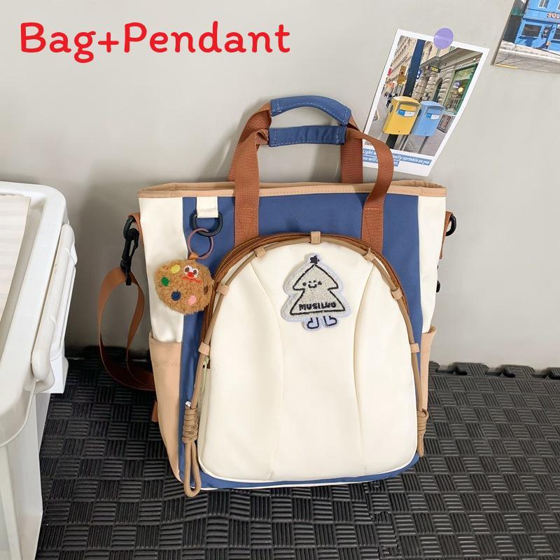 Nylon College Style Girl Backpack With Embroidery And Splicing For School Use
Nylon College Style Girl Backpack With Embroidery And Splicing For School Use