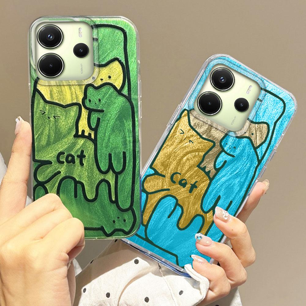 Милый чехол для телефона с граффити кошкой для Xiaomi Redmi Note 14 13 A3X 14T 13T Pro A5 A3 A4 14C 13C Poco C75 C61 Оболочка Силиконовая крышка Redmi 13 4G белый
Милый чехол для телефона с граффити кошкой для Xiaomi Redmi Note 14 13 A3X 14T 13T Pro A5 A3 A4 14C 13C Poco C75 C61 Оболочка Силиконовая крышка Redmi 13 4G белый