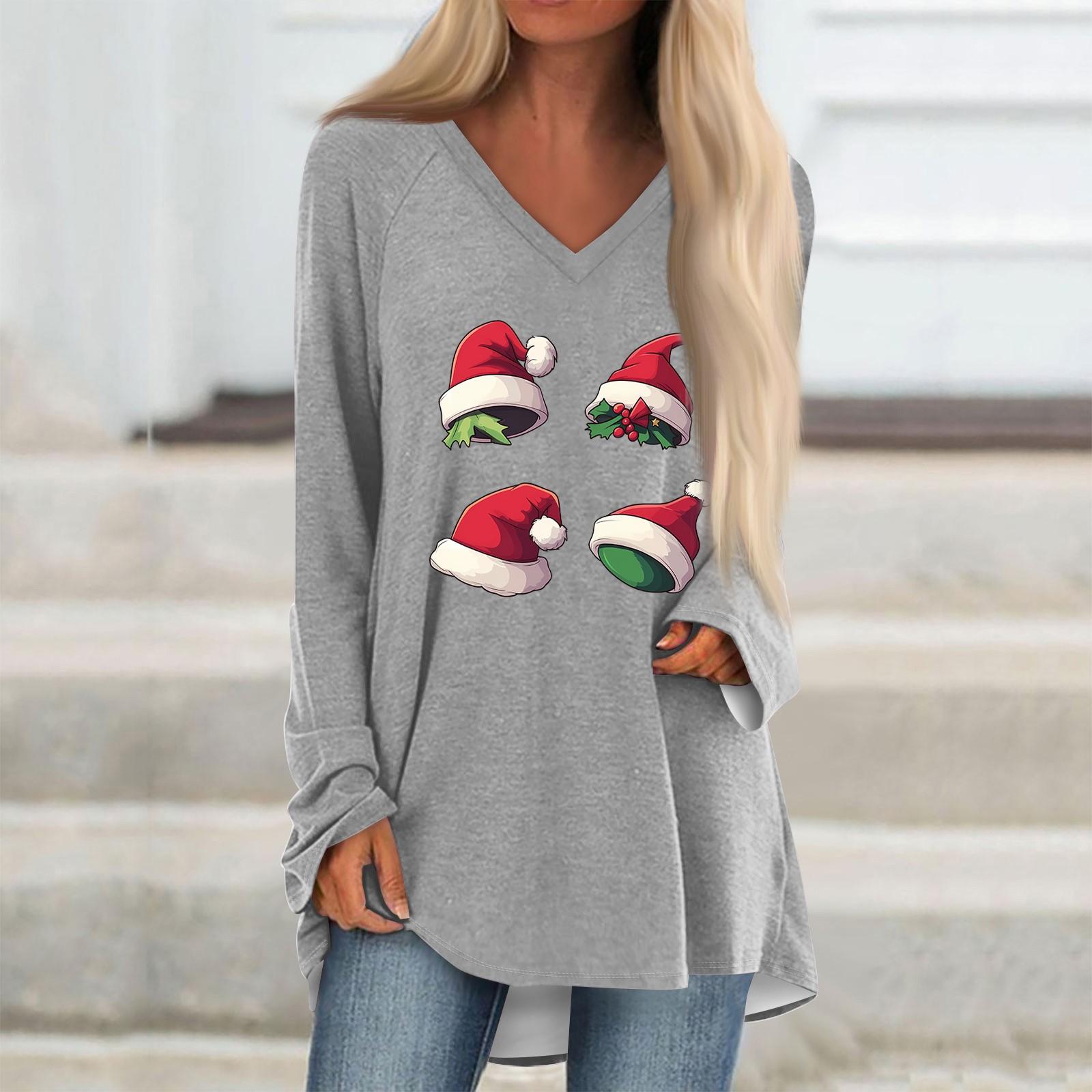 Женская повседневная длинная свободная футболка с длинными рукавами и v-образным вырезом с цветочным принтом XXXL
Женская повседневная длинная свободная футболка с длинными рукавами и v-образным вырезом с цветочным принтом XXXL