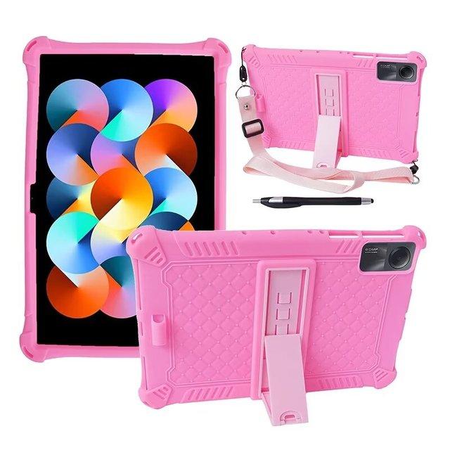 Soft Silicone Tablet Case For Redmi Pad SE 2023 11 Model 23073RPBFG Kinckstand Lightweight Cover Shockproof With Shoulder Strap Redmi Pad SE 2023 рожевий
Soft Silicone Tablet Case For Redmi Pad SE 2023 11 Model 23073RPBFG Kinckstand Lightweight Cover Shockproof With Shoulder Strap Redmi Pad SE 2023 рожевий