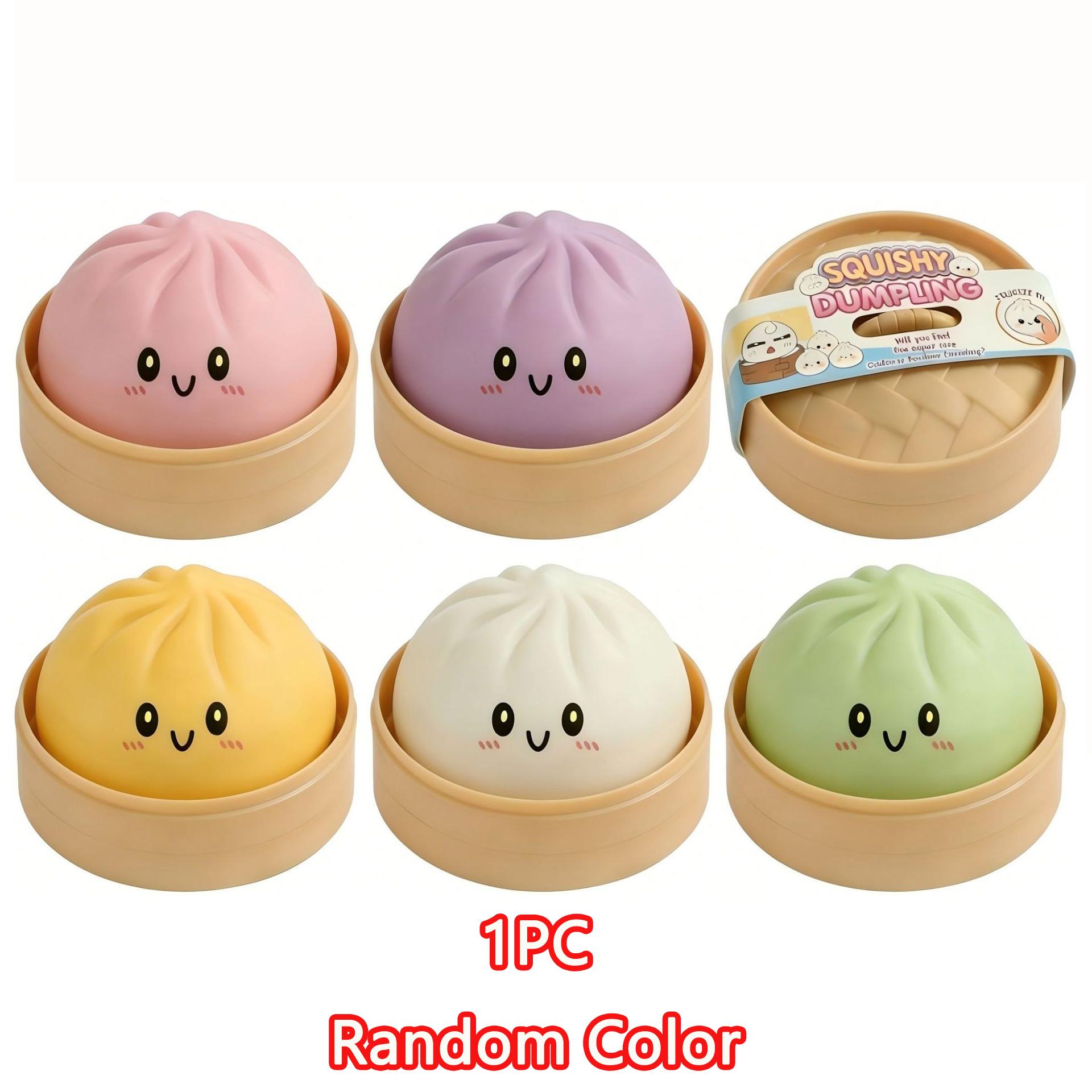 Dumpling Squishy Squeeze Toys Smile Face Dumpling Anti-Stress Ball Soft Fidget Mystery Squishy Tabas Bun Slow Rebound Sqush Toys
Dumpling Squishy Squeeze Toys Smile Face Dumpling Anti-Stress Ball Soft Fidget Mystery Squishy Tabas Bun Slow Rebound Sqush Toys