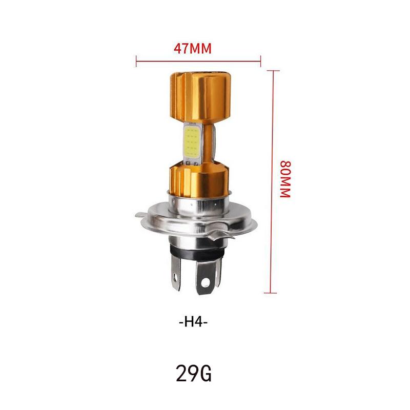 H4 BA20D P15D Лампа для мотоциклетних фар COB LED 2000LM Супер яскрава протитуманна лампа для автомобіля 6000K Hi/Lo Beam Light 16W
H4 BA20D P15D Лампа для мотоциклетних фар COB LED 2000LM Супер яскрава протитуманна лампа для автомобіля 6000K Hi/Lo Beam Light 16W