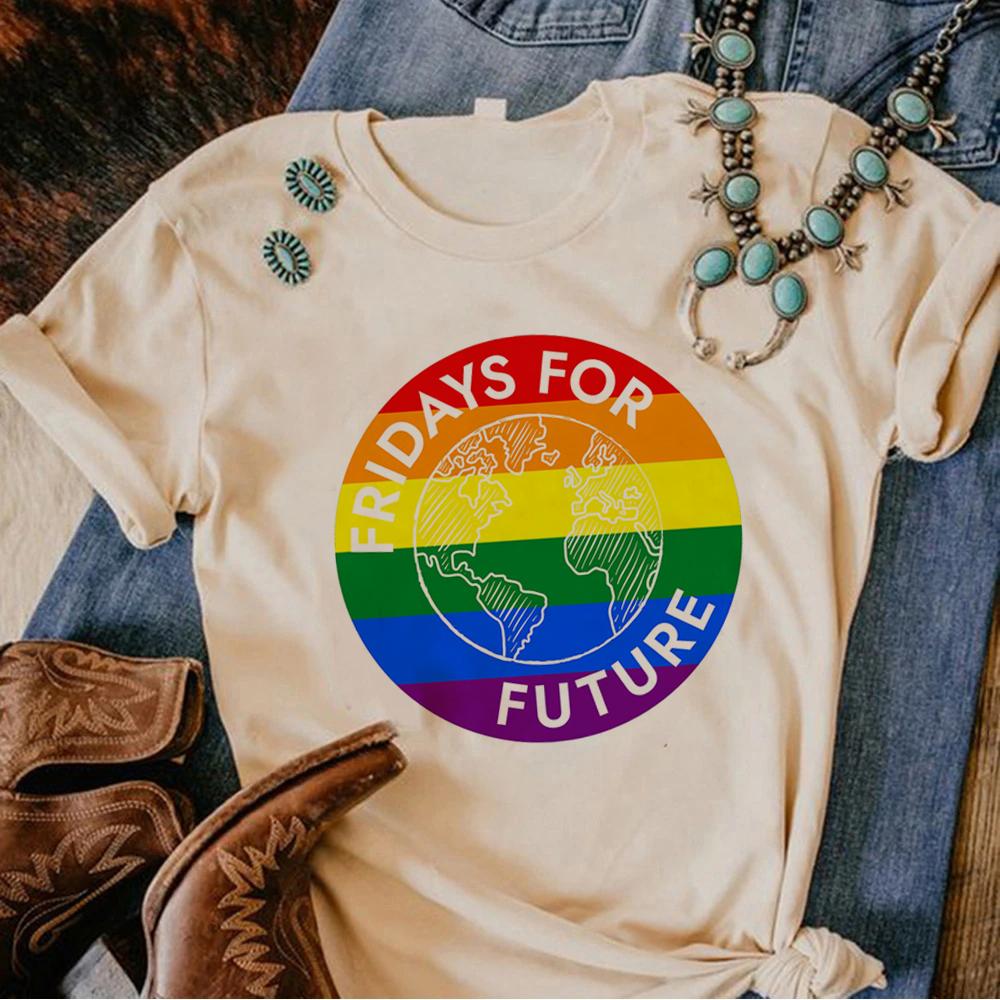 Pride Shirt top Women harajuku Unisexga designer Tee female y2k clothes S
Pride Shirt top Women harajuku Unisexga designer Tee female y2k clothes S