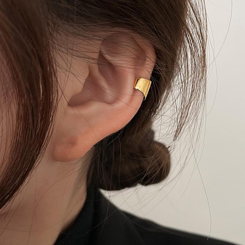 Simple Smooth Wide Ear Clip No Piercing Ear Cuff Trendy Irregular Geometry Earrings for Women and Men Daliy Wear Punk Zircon
Simple Smooth Wide Ear Clip No Piercing Ear Cuff Trendy Irregular Geometry Earrings for Women and Men Daliy Wear Punk Zircon