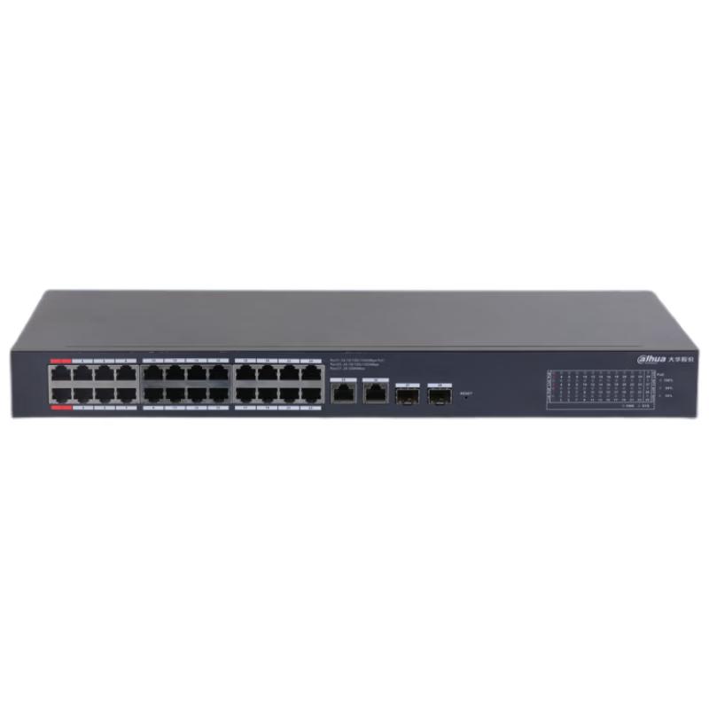Dahua S3800C Series 24-Port Gigabit Managed PoE+ Switch
Dahua S3800C Series 24-Port Gigabit Managed PoE+ Switch