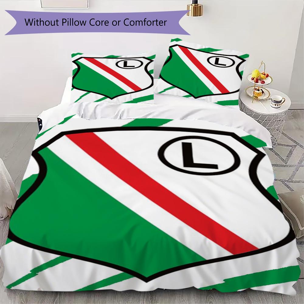 Legia Warsaw Pattern Bedding uilt Set uilt Cover Pillowcase Home Decoration Birthday Gift (1 * duvet cover + 2 * pillowcase without core)68 135x200cm
Legia Warsaw Pattern Bedding uilt Set uilt Cover Pillowcase Home Decoration Birthday Gift (1 * duvet cover + 2 * pillowcase without core)68 135x200cm