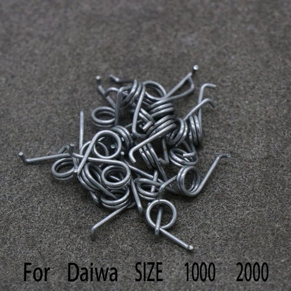 10pcs Torsional Spring Spinning Wheel Repair Parts for For Daiwa 1000-2000/ 2500-6000 For 1000-2000
10pcs Torsional Spring Spinning Wheel Repair Parts for For Daiwa 1000-2000/ 2500-6000 For 1000-2000