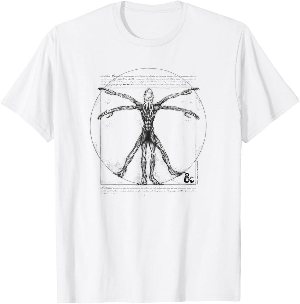 Dungeons & Dragons Mind Flayer Vitruvian Man Vintage Sketch T-Shirt Unisex T-Shirt XXXXL
Dungeons & Dragons Mind Flayer Vitruvian Man Vintage Sketch T-Shirt Unisex T-Shirt XXXXL