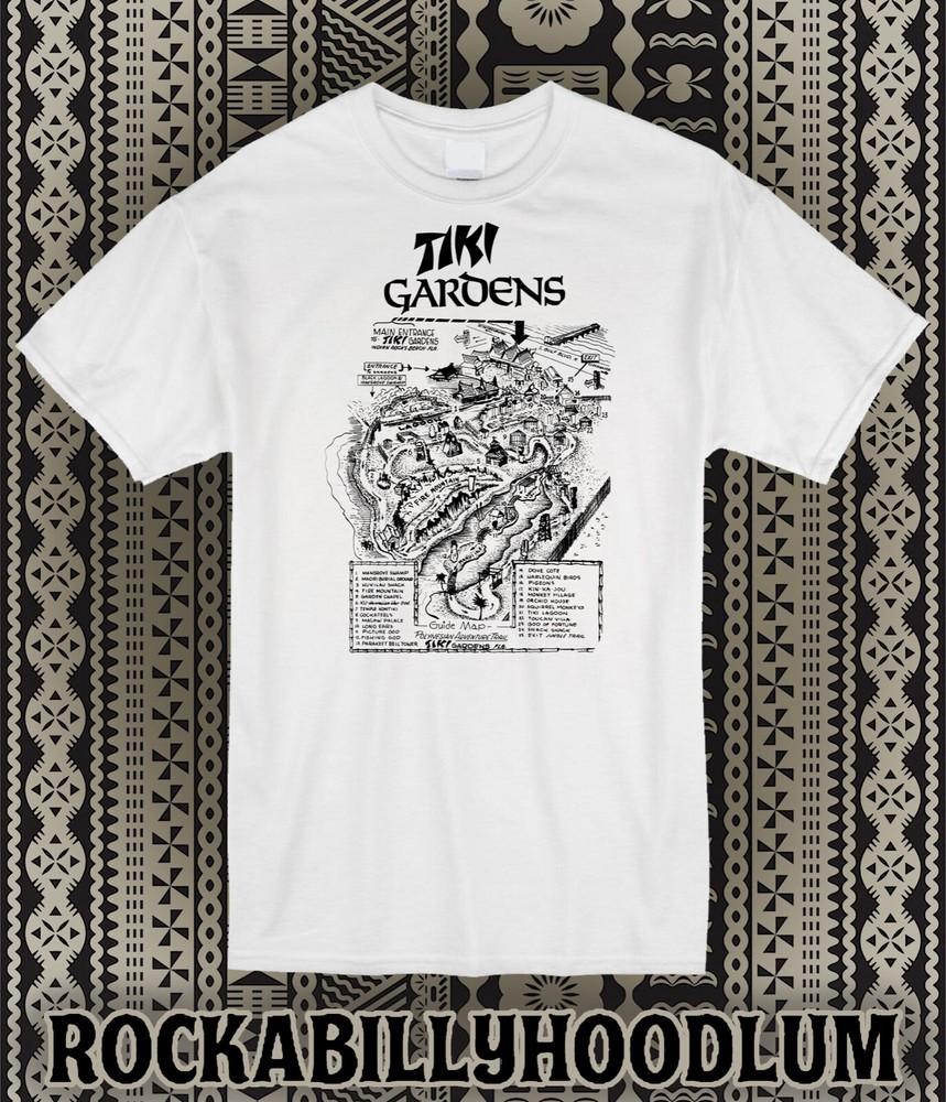 Retro Tiki Tee T Shirt Bar Restaurant Mug Polynesian Tiki Gardens Map 2XL
Retro Tiki Tee T Shirt Bar Restaurant Mug Polynesian Tiki Gardens Map 2XL