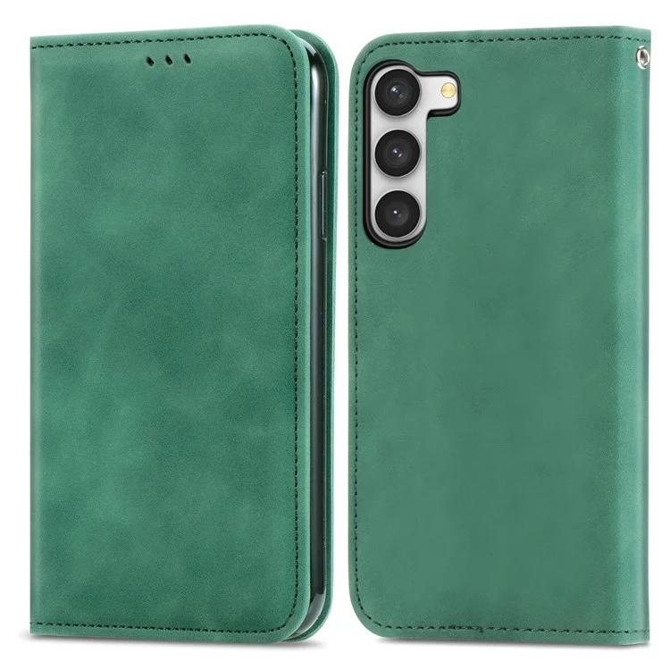 For Samsung Galaxy S23+ Case Skin-touch Leather Card Slots Phone Cover with Magnetic Closure
For Samsung Galaxy S23+ Case Skin-touch Leather Card Slots Phone Cover with Magnetic Closure
