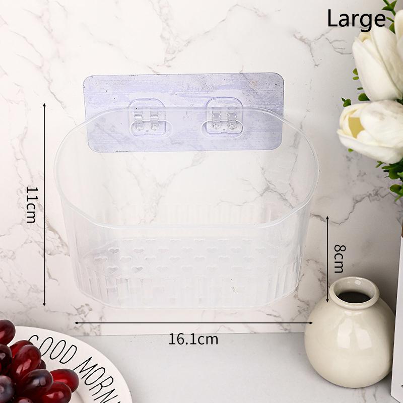 Кухонная прозрачная корзина для хранения чеснока, имбиря и лука, настенная, маленькая настенная коробка для хранения, полка для хранения clear large
Кухонная прозрачная корзина для хранения чеснока, имбиря и лука, настенная, маленькая настенная коробка для хранения, полка для хранения clear large