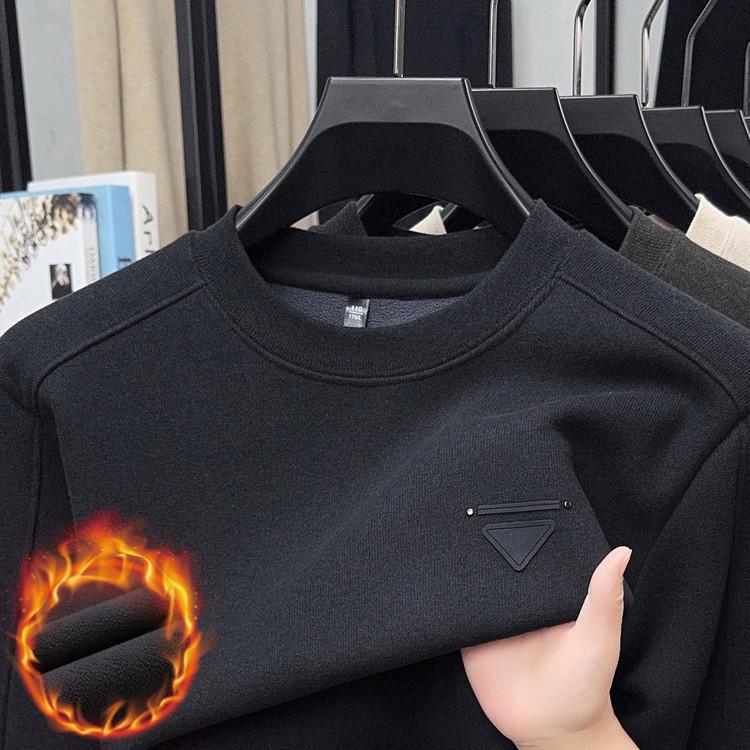 Men s Velvet-Lined Winter Hoodie - Casual Versatile Warm Round Neck Long Sleeve Base Layer 2XL темно-синього кольору
Men s Velvet-Lined Winter Hoodie - Casual Versatile Warm Round Neck Long Sleeve Base Layer 2XL темно-синього кольору