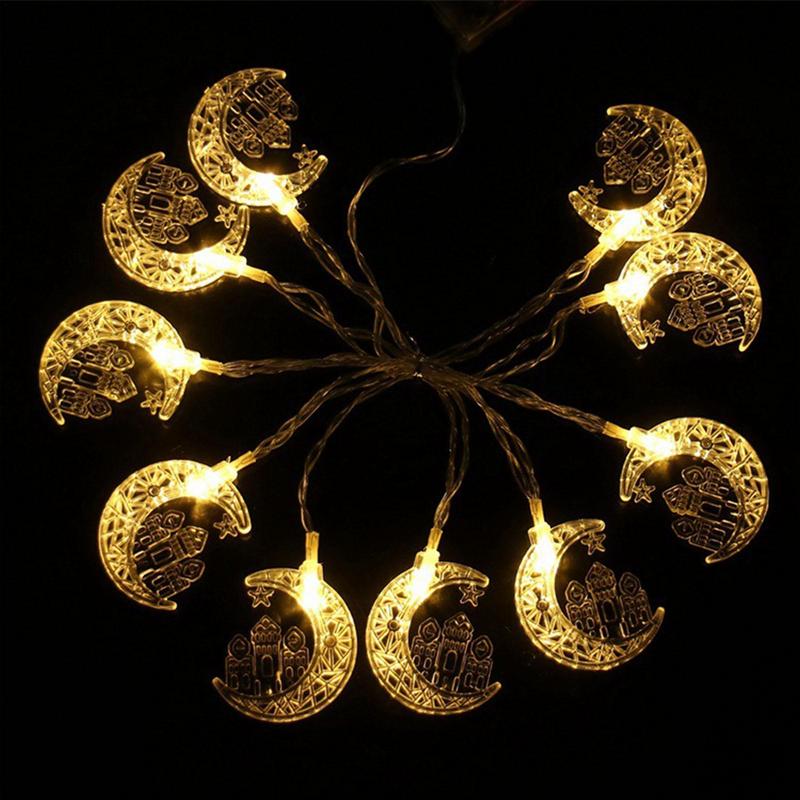 Ramadan Decoration Led String Lights Moon Star Light Ramadan Kareem Decor Eid Mubarak Gift Al-Fitr Eid Festival Party Supplies
Ramadan Decoration Led String Lights Moon Star Light Ramadan Kareem Decor Eid Mubarak Gift Al-Fitr Eid Festival Party Supplies