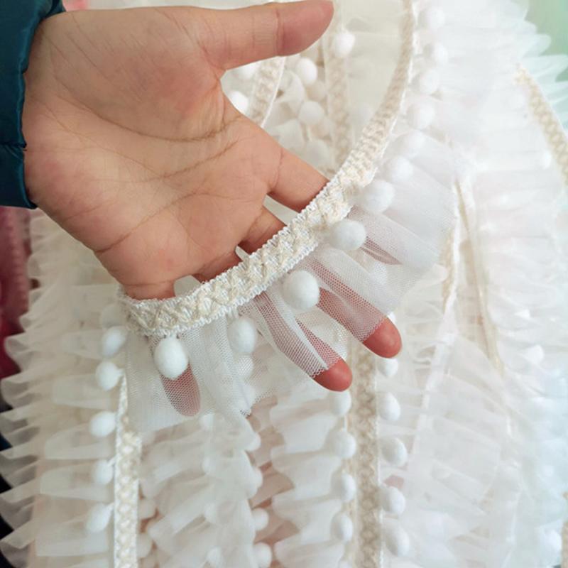 5/10 ярдов мини-отделка помпон кружево + сетчатая оборка кружево ручная работа плиссированный помпон шарик кружевная лента сделай сам швейные аксессуары для штор 5 Yard
5/10 ярдов мини-отделка помпон кружево + сетчатая оборка кружево ручная работа плиссированный помпон шарик кружевная лента сделай сам швейные аксессуары для штор 5 Yard