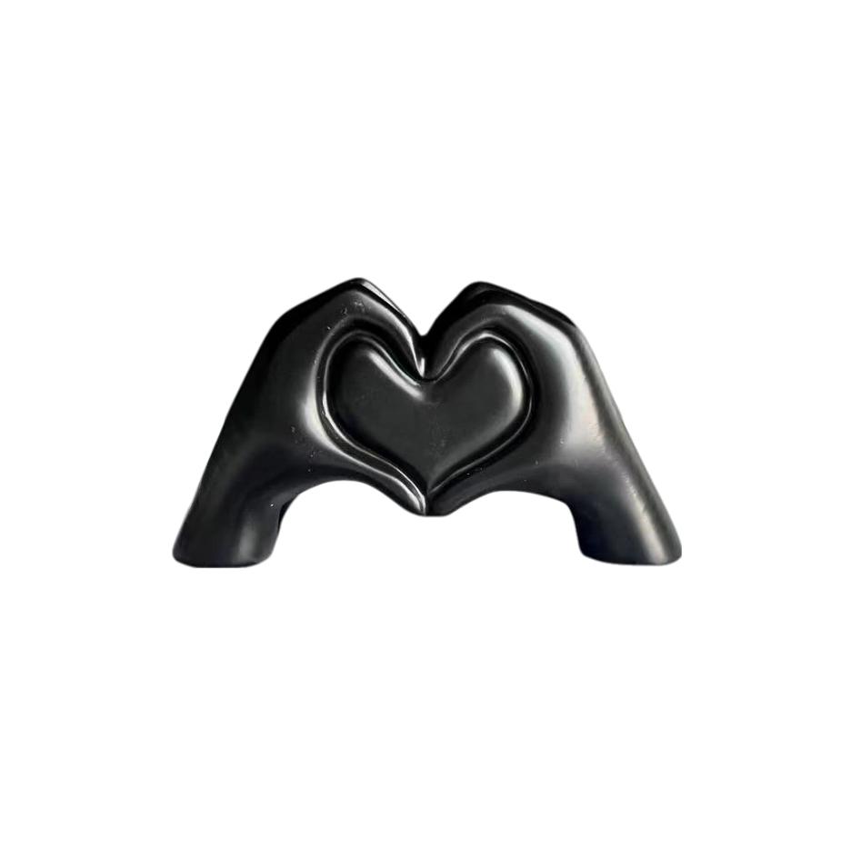 1 Piece of Creative Hands Making a Heart Statue Ornament, Available in Gold/Black/White, Living Room Tabletop Art Decoration, Home Decor, Light
1 Piece of Creative Hands Making a Heart Statue Ornament, Available in Gold/Black/White, Living Room Tabletop Art Decoration, Home Decor, Light