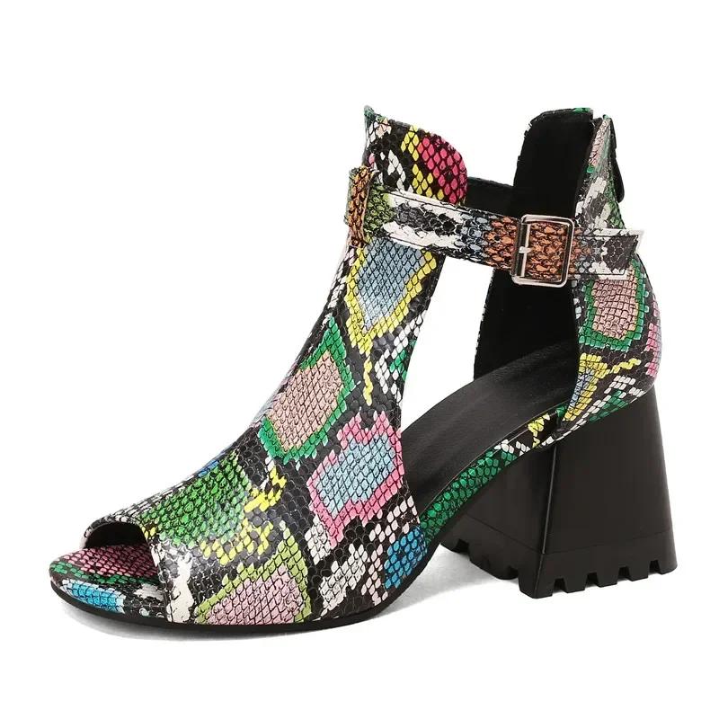 Fashion Women Gladiator High Chunky Sandals Blue Denim Red Leopard Suede Summer Party Lady Peep Toe Buckle T-strap Zipper Shoes 34
Fashion Women Gladiator High Chunky Sandals Blue Denim Red Leopard Suede Summer Party Lady Peep Toe Buckle T-strap Zipper Shoes 34