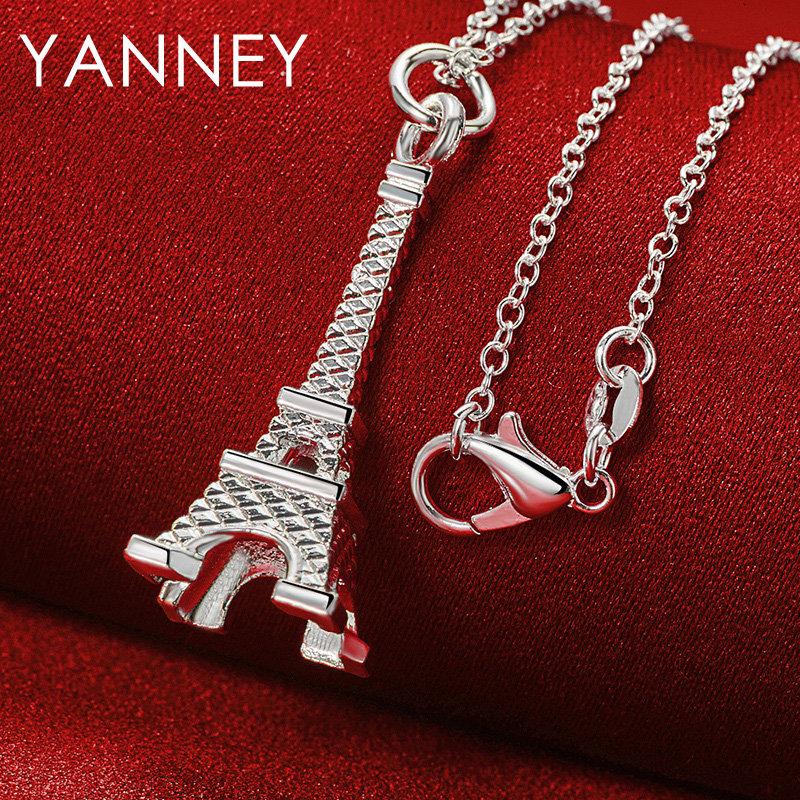 Charm 925 Sterling Silver 16-30 Exquisite Dragonfly Tower Necklace Women s Party Accessories Gift Wedding Elegant 75cm
Charm 925 Sterling Silver 16-30 Exquisite Dragonfly Tower Necklace Women s Party Accessories Gift Wedding Elegant 75cm