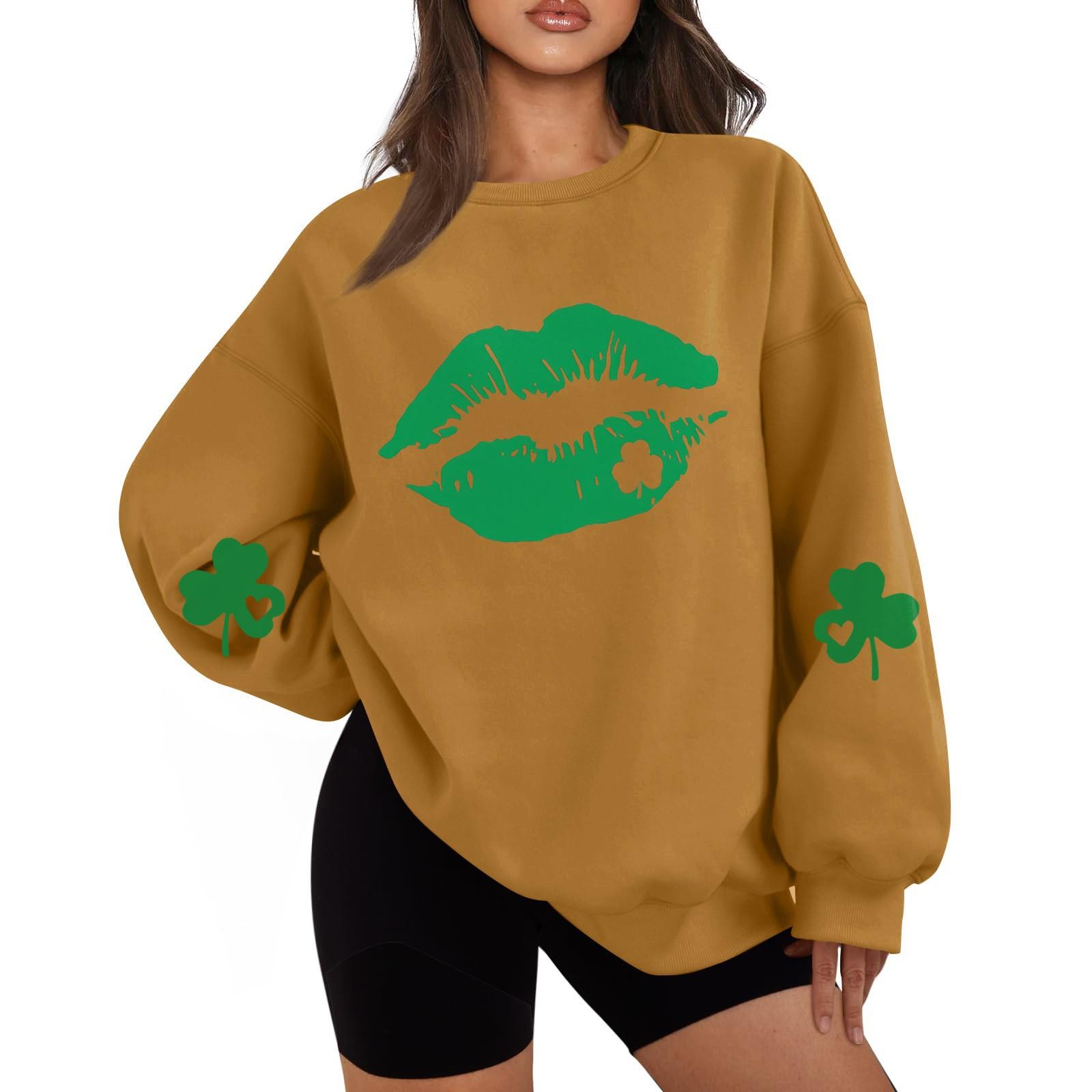 Women s Casual Fashion Long Sleeve Round Neck Sweatshirt Top M коричневий
Women s Casual Fashion Long Sleeve Round Neck Sweatshirt Top M коричневий