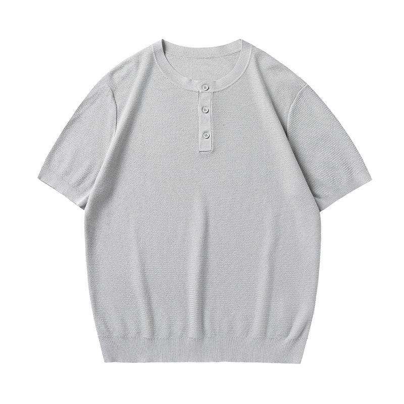 Mu Qiu Men s 2026 Summer Henley Collar Knit Short Sleeve T-shirt XL (155-175 lbs)
Mu Qiu Men s 2026 Summer Henley Collar Knit Short Sleeve T-shirt XL (155-175 lbs)
