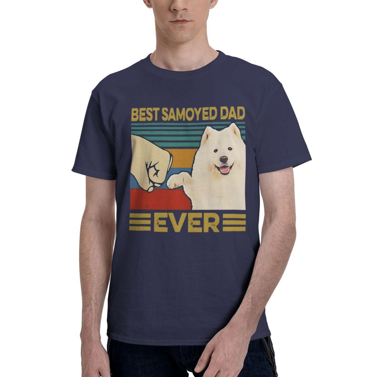 Best Samoyed Dad Ever Retro Vintage Fathers Day 100 Cotton Casual Breathable Confortable Top Short Sleeve TShirt Mens Tops 4XL
Best Samoyed Dad Ever Retro Vintage Fathers Day 100 Cotton Casual Breathable Confortable Top Short Sleeve TShirt Mens Tops 4XL