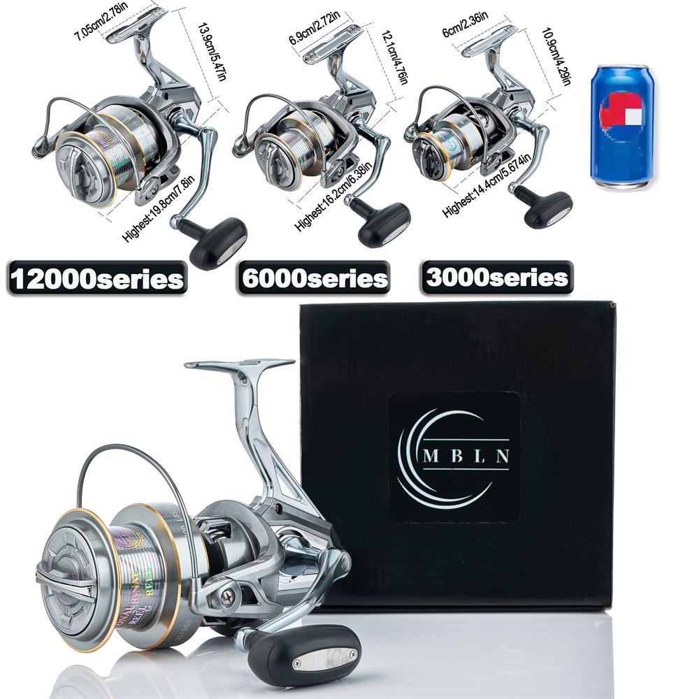 Portable All-metal Spinning Reel Casting Lure Fishing Reel Maximum Power 25kg/55lb Alloy Gear Smooth and Durable Waterproof and Corrosion Resistant 3000 Series
Portable All-metal Spinning Reel Casting Lure Fishing Reel Maximum Power 25kg/55lb Alloy Gear Smooth and Durable Waterproof and Corrosion Resistant 3000 Series