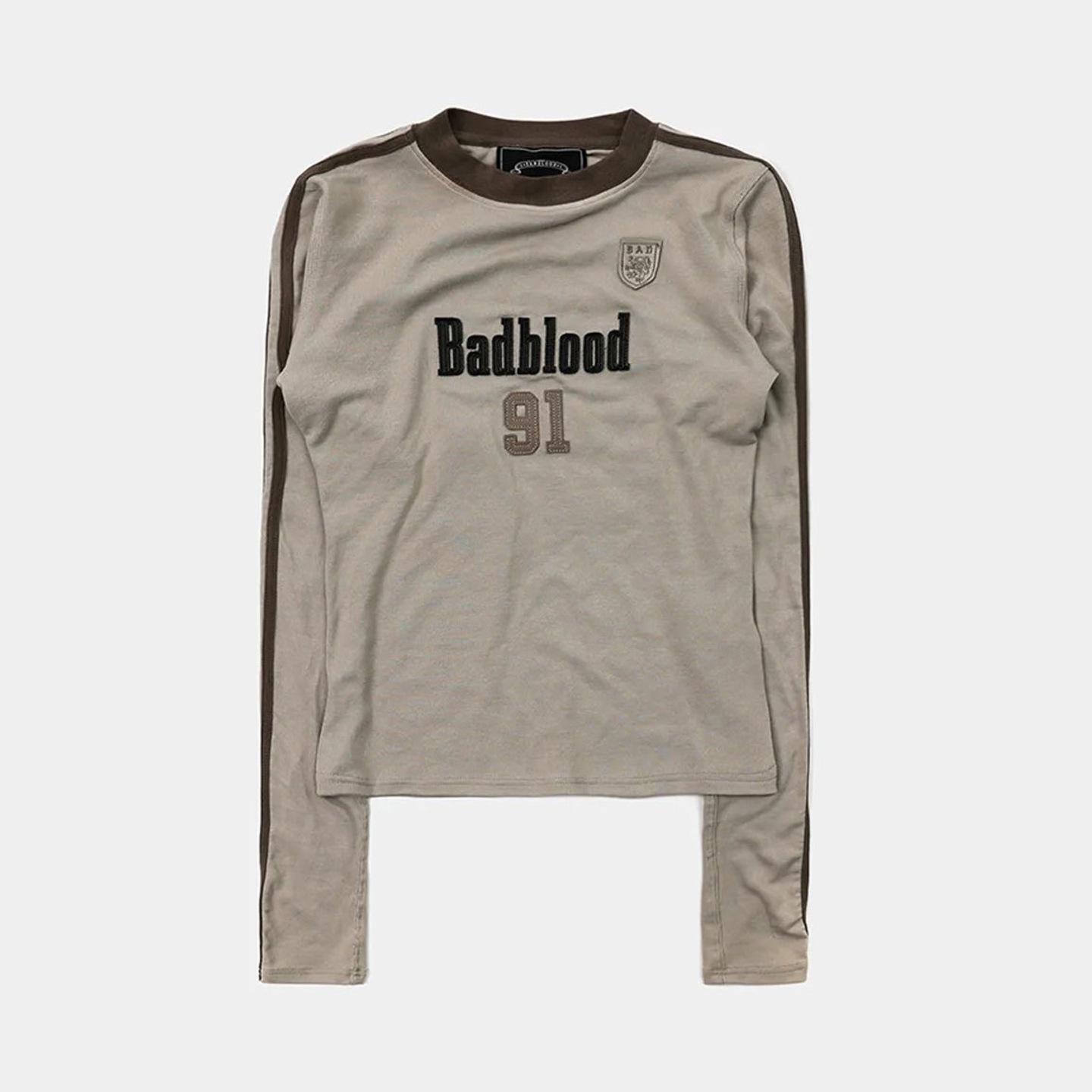 Badblood BCAC Series American Spicy Girl Retro Long-Sleeve Women s T-Shirt, Letter Embroidery, Round Neck, Niche Contrast, Trendy. Large хаки
Badblood BCAC Series American Spicy Girl Retro Long-Sleeve Women s T-Shirt, Letter Embroidery, Round Neck, Niche Contrast, Trendy. Large хаки