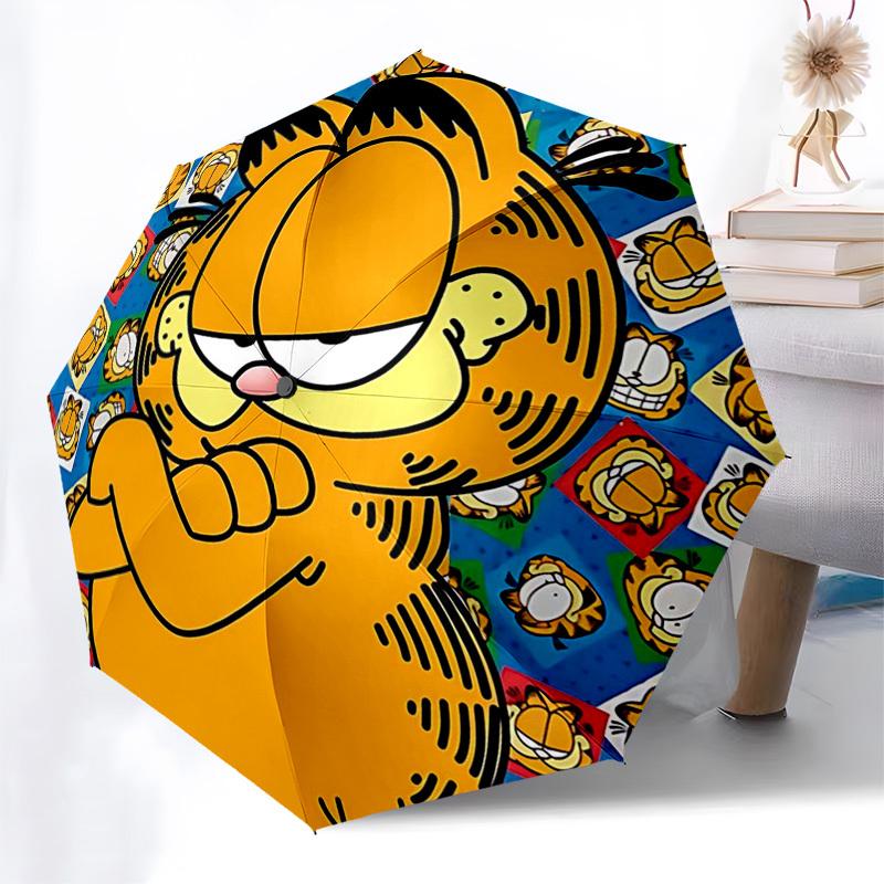 1pc Garfield Automatic Opening/Closing Umbrella with Portable Tri-Fold Design, 8-Bone Iron Frame Outdoor Umbrella, Ideal Gift for Fans, Travelers, Dai
1pc Garfield Automatic Opening/Closing Umbrella with Portable Tri-Fold Design, 8-Bone Iron Frame Outdoor Umbrella, Ideal Gift for Fans, Travelers, Dai