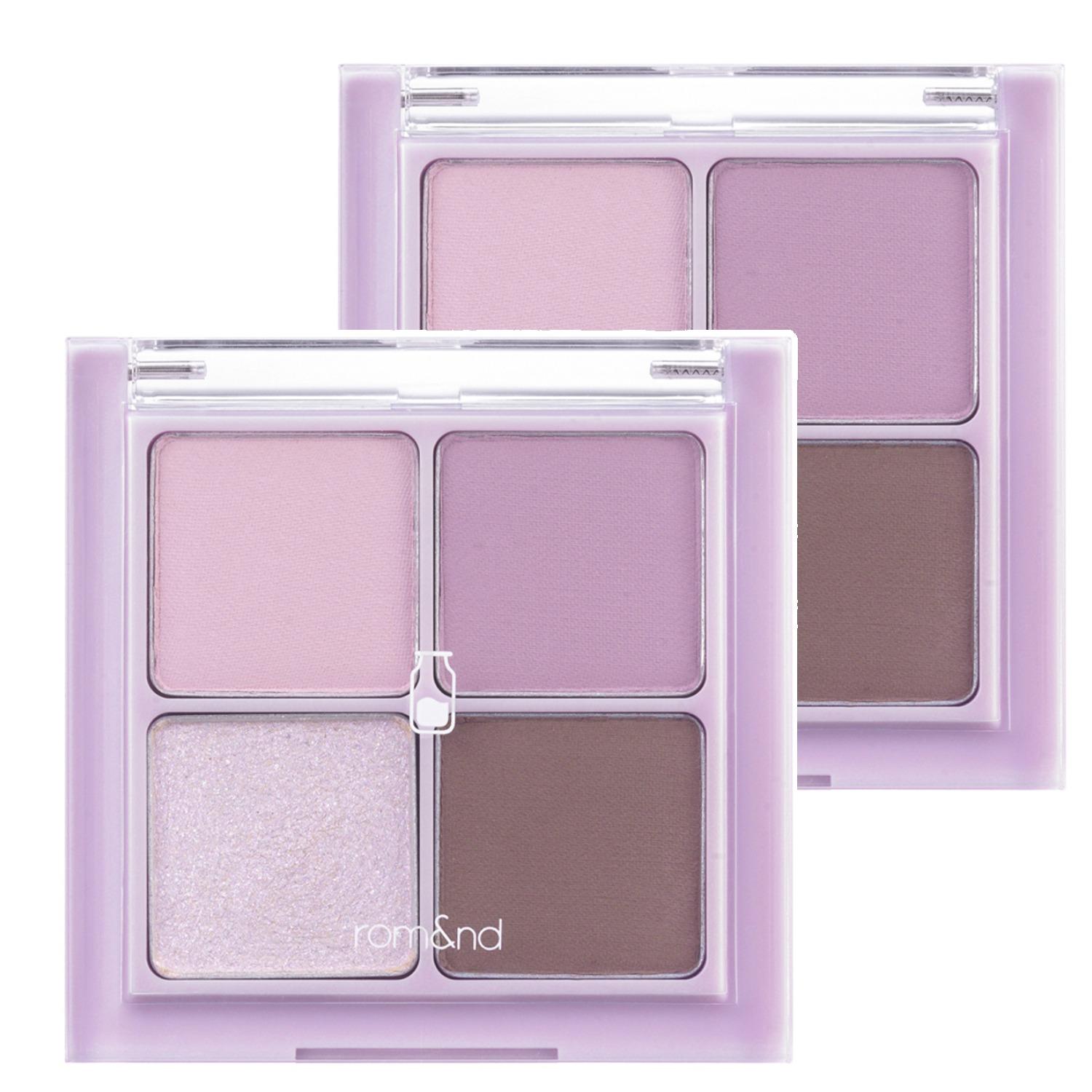 rom&nd Better Than Eyes Eye Palette W01 Dry Lavender (2 Pack) - Soft Cool Tone Eyeshadow Quad 6g
rom&nd Better Than Eyes Eye Palette W01 Dry Lavender (2 Pack) - Soft Cool Tone Eyeshadow Quad 6g
