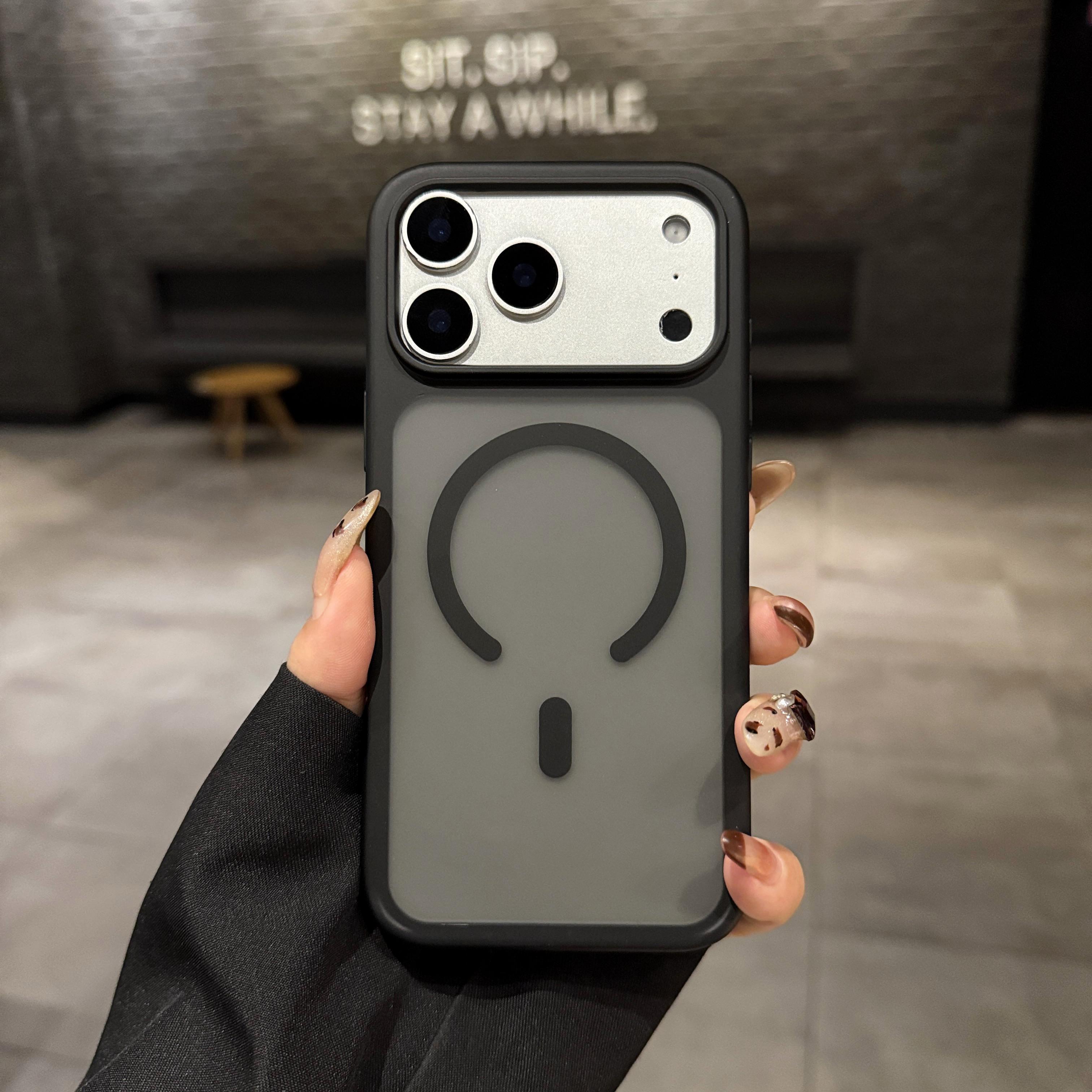 Магнитный чехол для Magsafe Iphone 17 Pro Max Air 16E 16 E 15 Plus 14 13 12 Mag Safe Полупрозрачная матовая крышка для телефона Аксессуары IP 12/12PRO чёрный
Магнитный чехол для Magsafe Iphone 17 Pro Max Air 16E 16 E 15 Plus 14 13 12 Mag Safe Полупрозрачная матовая крышка для телефона Аксессуары IP 12/12PRO чёрный