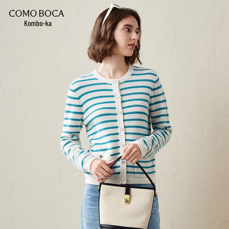 Women s Striped Cashmere Cardigan 2XL
Women s Striped Cashmere Cardigan 2XL