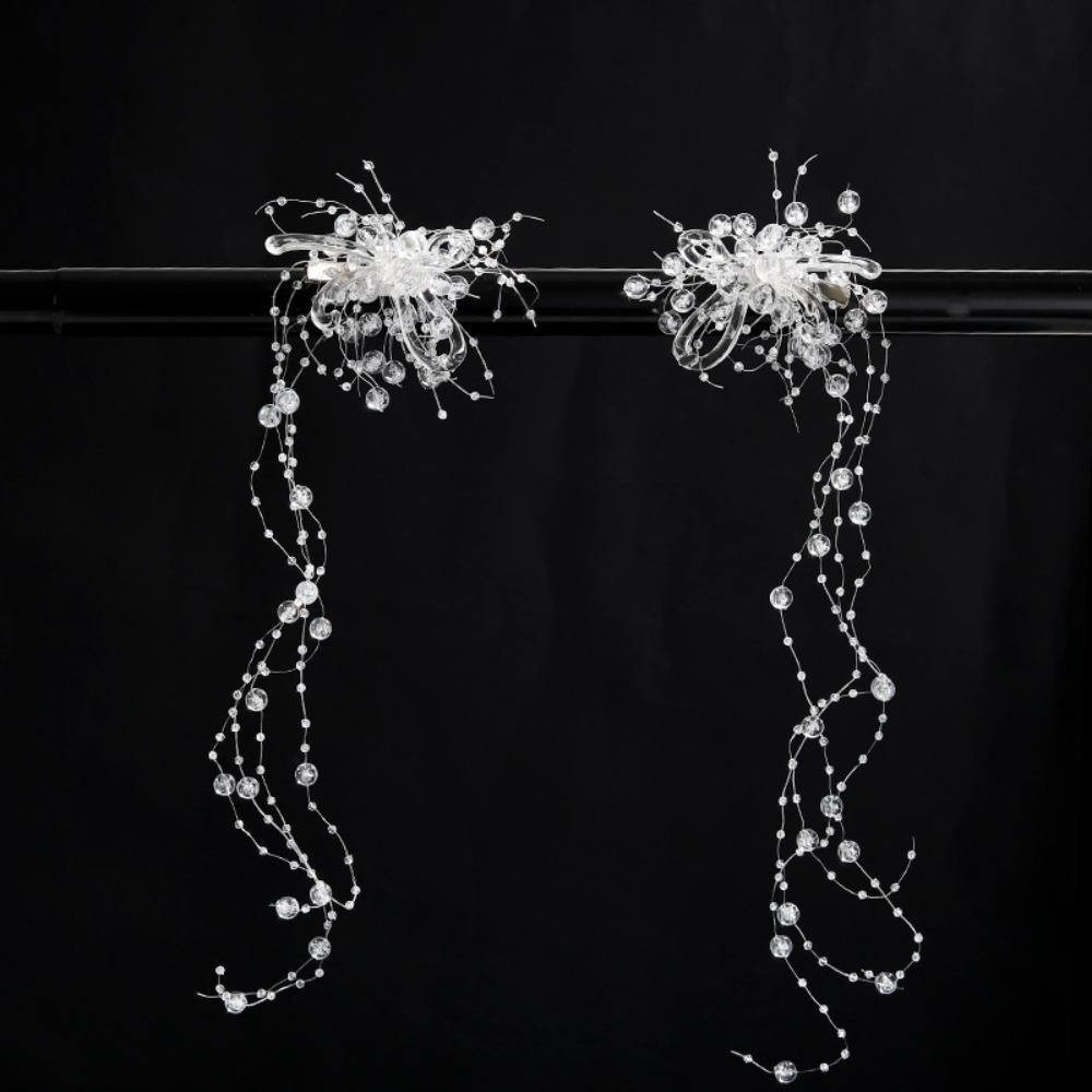 Tassel Bride Headdress Luxury Wedding Hairpin Temperament Bridal Headwear Hair Jewelry прозрачный
Tassel Bride Headdress Luxury Wedding Hairpin Temperament Bridal Headwear Hair Jewelry прозрачный