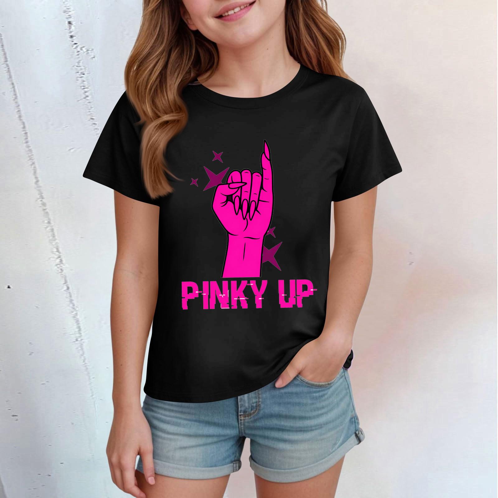 Kids Graphic T Shirt Short Sleeve Casual Tee Top for Boys and Girls Crew Neck Comfortable Fit Lightweight Fabric 100 чёрный
Kids Graphic T Shirt Short Sleeve Casual Tee Top for Boys and Girls Crew Neck Comfortable Fit Lightweight Fabric 100 чёрный