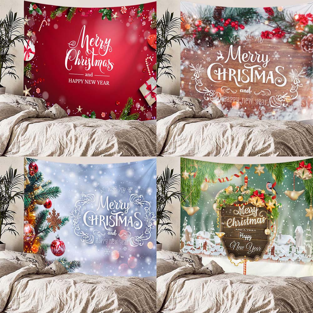 Merry Christmas Decoration Printed Tapestry Home Living Room Bedroom Room Wall Decoration Background Cloth Tapestry
Merry Christmas Decoration Printed Tapestry Home Living Room Bedroom Room Wall Decoration Background Cloth Tapestry