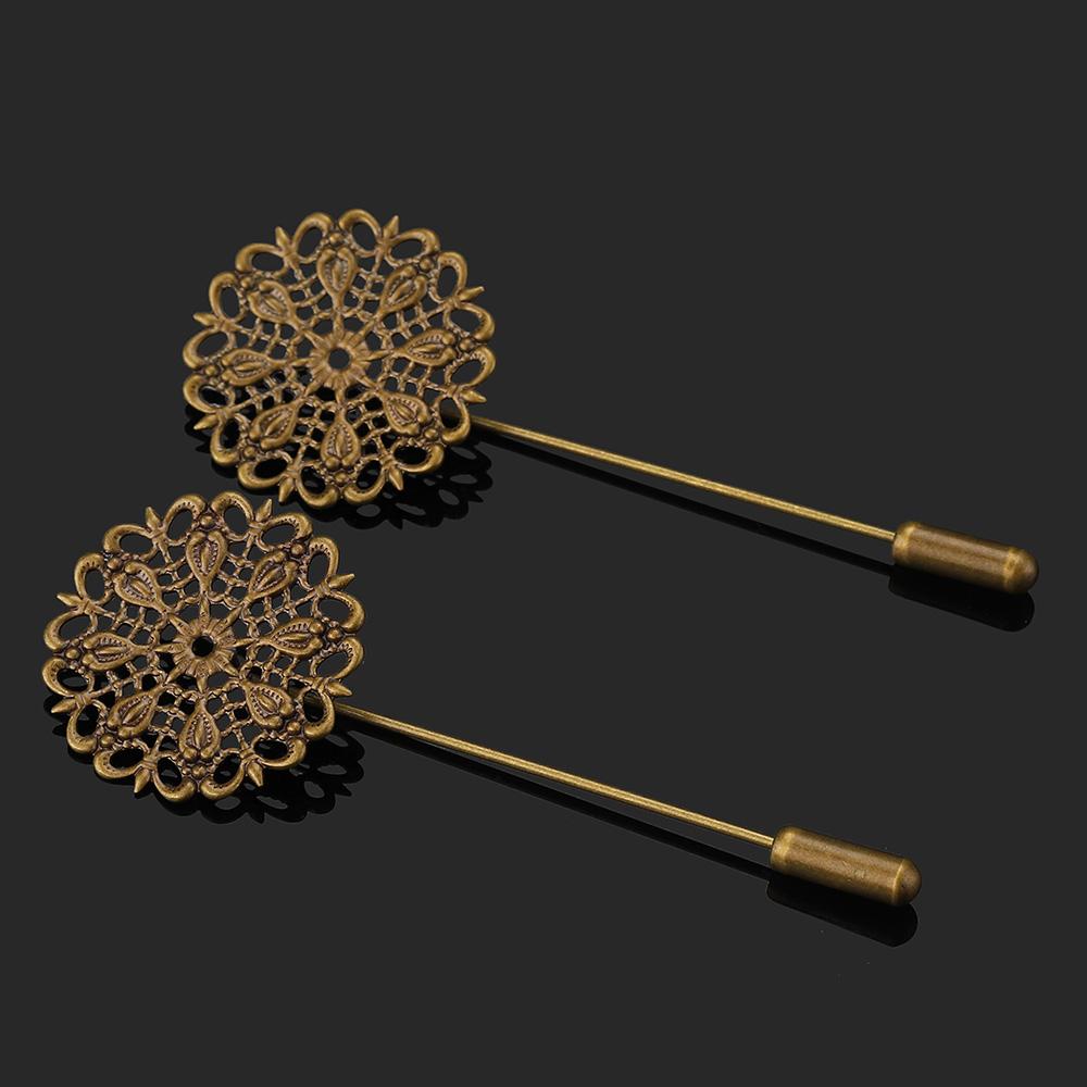 5pcs 25mm Brooch Filigree Flower Pin Base Boutonniere Hollow Out Stick Base Setting Lapel Brooch for Wedding Jewelry Making DIY 25mm Flower античный бронзовый
5pcs 25mm Brooch Filigree Flower Pin Base Boutonniere Hollow Out Stick Base Setting Lapel Brooch for Wedding Jewelry Making DIY 25mm Flower античный бронзовый