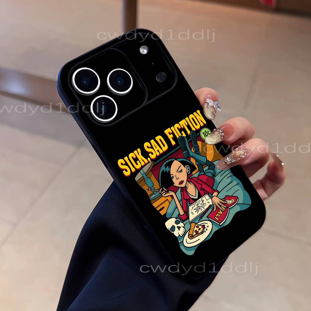 Cool D-Daria Cartoon Girl Phone Case For iPhone 17,16,15,11,12,14,13 Pro Max Mini XS,XR,7 Plus 16E Air Shockproof Soft Cover iPhone15
Cool D-Daria Cartoon Girl Phone Case For iPhone 17,16,15,11,12,14,13 Pro Max Mini XS,XR,7 Plus 16E Air Shockproof Soft Cover iPhone15