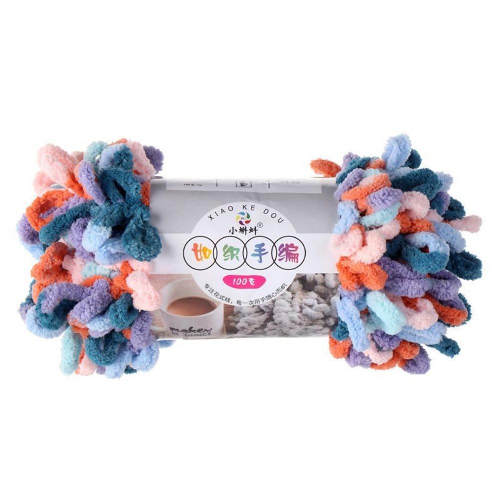 Cushion Yarn 100g/Roll Finger Loop Yarn Hand Woven Soft Chunky Yarn Anti-pilling Multi-color DIY Knitting Thread Scarf Knitting
Cushion Yarn 100g/Roll Finger Loop Yarn Hand Woven Soft Chunky Yarn Anti-pilling Multi-color DIY Knitting Thread Scarf Knitting