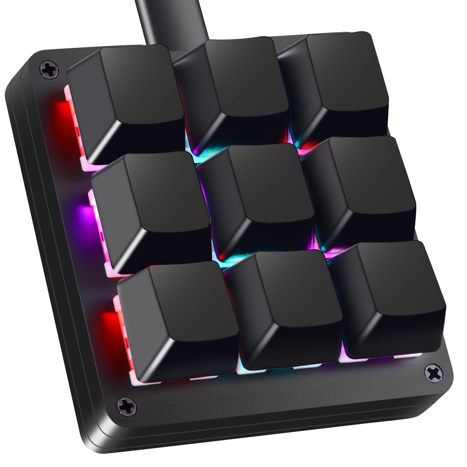 Koolertron Left Hand Device Macro Keyboard Keyboard Macro One Hand Keyboard RGB Programmable Keyboard Red Axis Mini Keypad 9 Keys Programmable Macro
Koolertron Left Hand Device Macro Keyboard Keyboard Macro One Hand Keyboard RGB Programmable Keyboard Red Axis Mini Keypad 9 Keys Programmable Macro